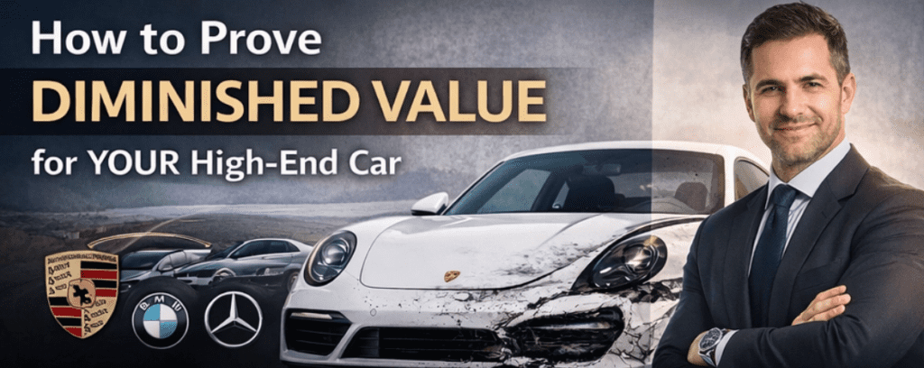 How to prove inherent diminished value